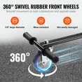 thumbnail image 4 of VEVOR Hoverboard Seat Attachment, Compatible with All 6.5" 8" 8.5" 10" Hoverboards, Grips Control, Adjustable Frame Length and 220 LBS Load Capacity, Hover Board Go Karts Accessory, for Kids Adults, 4 of 9