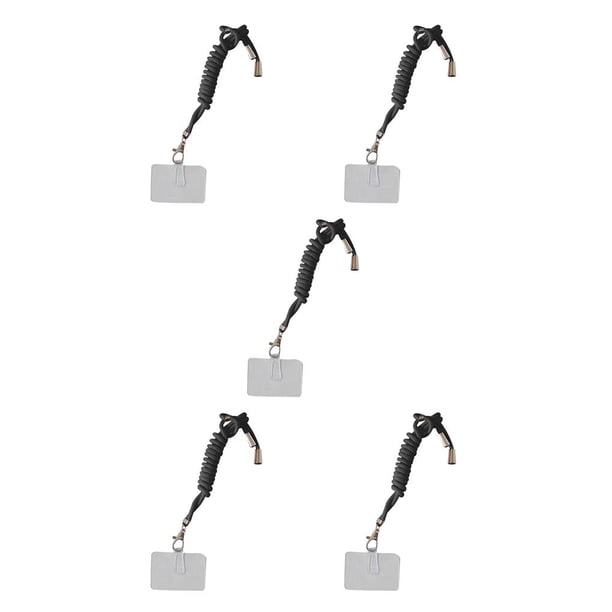 Tholdsy Cuerdas colgantes universales de nailon para teléfono, cuerdas ajustables desmontables para el cuello del teléfono inteligente, cordones Type2 NO2