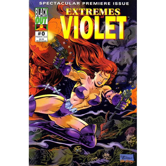 Extremes of Violet #0 VF ; Blackout Comic Book