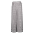 thumbnail image 5 of DPTALR Women's Spring & Summer Cute Comfortable Elastic-Waist Casual Pants,Gray,Size XXL, 5 of 7