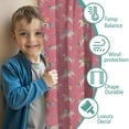 thumbnail image 3 of Blackout Kids Curtains,Pink Unicorn Pattern Childrens Insulated Curtains Set Of 2,Bedroom Essentials,Toddler Room Decor 42"x63", 3 of 5
