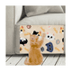 thumbnail image 5 of Tapete Rascador Para Gatos  50x80 cuadrado gatitos estilo 1 Malubero Beige, 5 of 5