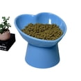 thumbnail image 3 of Rdausd Elevated Dog Cat Bowl with Angled Rim, Non-Slip Raised Pet Feeder for Neck Support, Tilted Food Water Dish for Small Medium Cats Dogs Puppies, Durable Plastic Bowl, 3 of 3