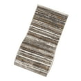 thumbnail image 6 of Well Woven Custom Size Runner - Choose Your Length - Maeke Grey & Golden Rust Abstract Geometric Stripes 31 Inches Wide x 55 Feet Long Runner (31" x 55' Runner) Rug, 6 of 6
