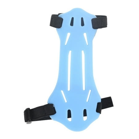 Archery Arm Guard Adjustable 2 Straps Buckles Soft Rubber Archery Arm Guard Kids Youth Quick Wearing Flexible Archery Armguard