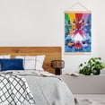 thumbnail image 7 of Power Rangers Wooden Shaft Hanging Poster Home Decor Poster Wall Art Painting For Living Room Bedroom 12"X18", 7 of 7