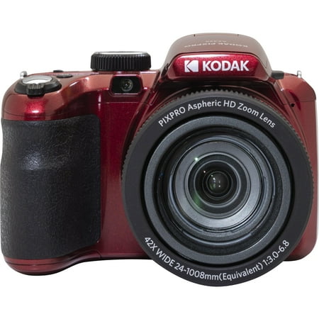 Kodak PIXPRO AZ425 20.7 Megapixel Bridge Camera, Red