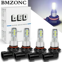 9005 9006 Combo LED Headlight Bulbs for Ford Explorer 2002 2003 2004 2005 High Low Beam