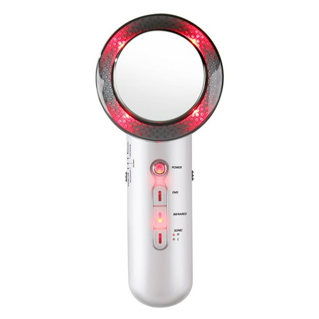 Tignapoo Nouveau Appareil de Beauté LED 3-en-1 - Machine de Traitement de la Peau par Ultrasons à Microcourant EMS avec Réglages Réglables et Prise Chine 220V pour Soins du Visage et Rajeunissement Efficaces