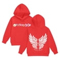 thumbnail image 5 of Girls Kids Graphic Zip Hoodie Sweatshirt for Casual Wear Comfort Knit Apparel for Girls Hoodie with Playful Print Size 3-4 Years, 5 of 8
