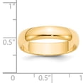 thumbnail image 3 of 14KY Bande Demi-Ronde 5mm LTW Taille 6 Taille 6, 3 of 3