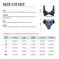 thumbnail image 6 of Honeii Wolf Head And Dreamcatcher Print Women’s Bikini Set,Two Piece Swimsuit Bathing Suits,Stylish High Elasticity Swimwear for Beach and Pool, 6 of 7
