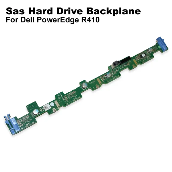 Pre-Owned Dell F678M 4-Port 3.5" SAS/SATA Hard Drive Backplane for PowerEdge R410 (Good)