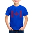 thumbnail image 1 of LUOGENLI Chemises Maxi pour Garçons Été Lin Hauts pour Usage Quotidien Décontracté pour École et Activités Extérieures Col Rond Manches Courtes Bleu Taille 8-9 Ans, 1 of 4