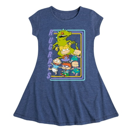 

Rugrats - Gang - Toddler And Youth Girls Fit And Flare Dress