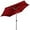 Burgundy, variant on PRZL 10ft Outdoor Patio Umbrella, Market Table Umbrella w/Tilt Adjustment and Crank, 180G Polyester, Garden Canopy for Deck Backyard Pool Indoor Outdoor (Orange)