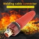 thumbnail image 5 of 1pcs/set DKJ35-50 Red Quick Fitting Cable Connector Plug with Socket for Welding Machine, 5 of 5