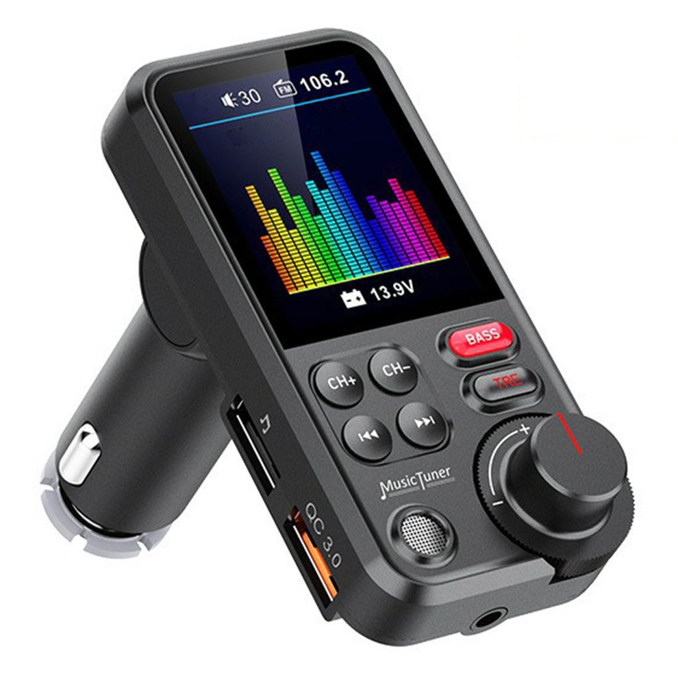 FM Transmitter MP3 USB LCD Handsfree 