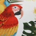 thumbnail image 3 of Outdoor Decor Ruby Red Parrot Print Decorative Pillow 18 x 18 in Multi, 3 of 3
