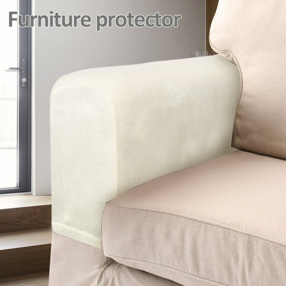 Armrest Covers 2pcs Armchair Covers Non Slip Sofa Armrest Protector Thickened Furniture Protector for Chair Sofa Couches Recliner Walmart