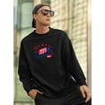 thumbnail image 2 of 4Th Of July Firework Sweatshirt Men -Image by Shutterstock, Male Small, 2 of 4
