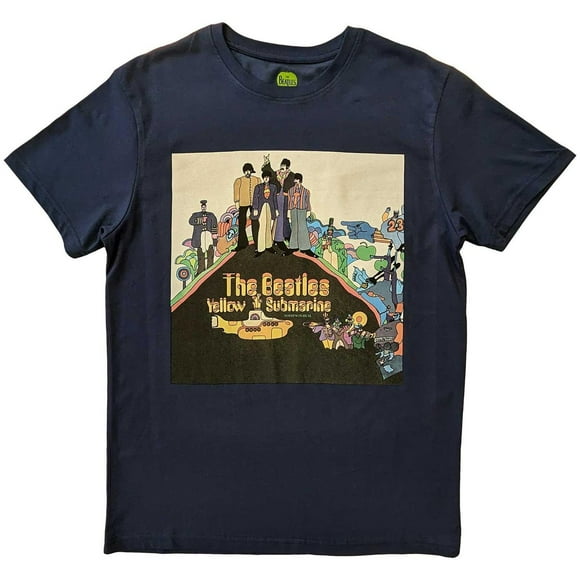 The Beatles T-Shirt en Coton sous-Marin Jaune pour Adulte