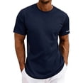 thumbnail image 2 of Hilenly Mens Quick Dry Shirts Short Sleeve Mesh Athletic Shirts Moisture Wicking Workout Running Tees, 2 of 10