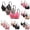 Black, variant on PADFRYBK Multiple Packs Seamless Bra For Women No Underwire Everyday Bra Solid Color Wirefree Bras Gathered Push Up Bralettes