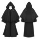 thumbnail image 1 of Capa de mujer unisex, túnica de monje medieval, túnica de cosplay, chal, disfraz de escenario, capa grande, capa para mujer, 1 of 6