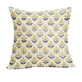 thumbnail image 2 of Floral Print Throw Pillow Cover, Decorative Square Cushion Case For Sofa Couch Bedroom Living Room Home Decor, Single Sided Floral Accent Pillowcase, 2 of 6
