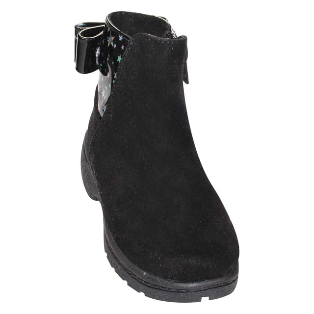 BOTIN CASUAL LEON NIÑA NEGRO GAMUZA 774 Leon 774p