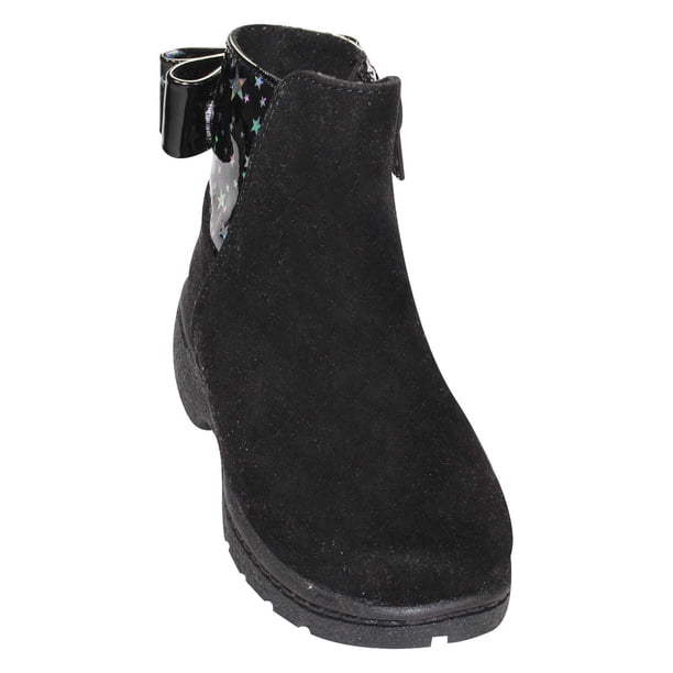 Botin CASUAL LEON Niña NEGRO Gamuza 774