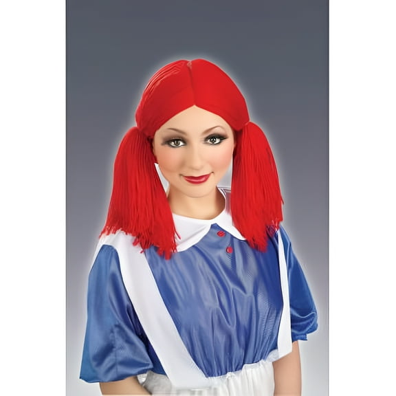 WIG-RAG DOLL GIRL (ADULT)