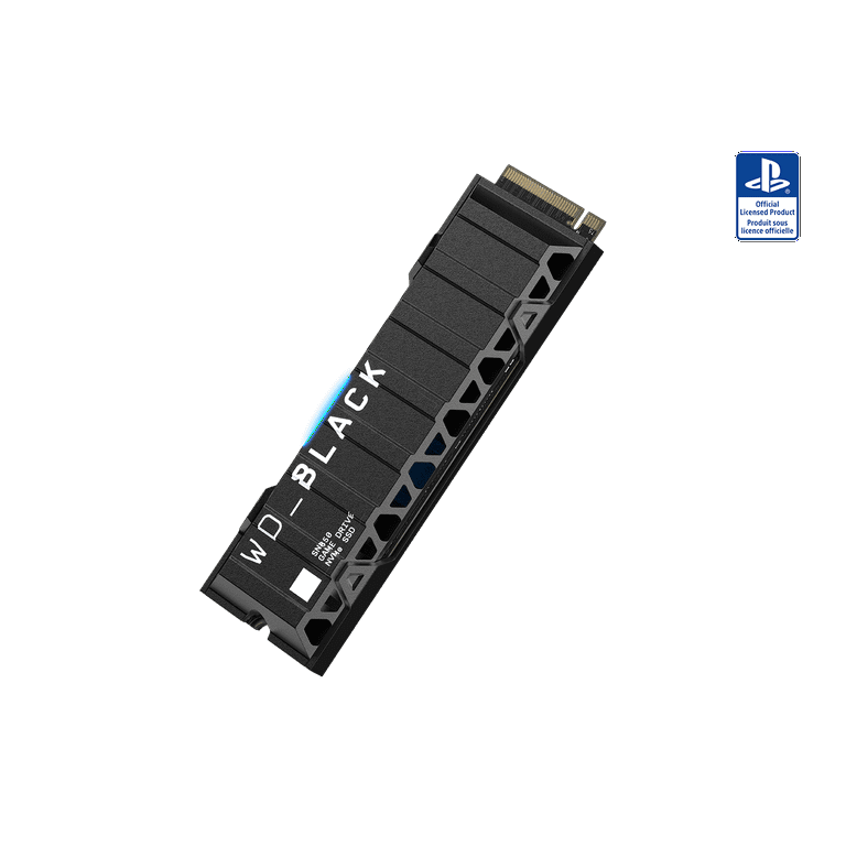 WD_BLACK 1TB SN850 NVMe SSD, Internal M.2 2280 Solid State Drive for PS5  Consoles - WDBBKW0010BBK-WRSN