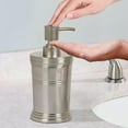 thumbnail image 2 of nu steel Dual Ridge Collection Liquid Soap & Lotion Dispenser Pump for Bathroom Kitchen Countertops DR6H, 2 of 4
