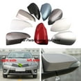 thumbnail image 2 of 1pcs pure white L-For Toyota Corolla 2014 2015 2016 2017 2018 Car Accessories Rearview Mirrors Cover Rear View Mirror Shell Housing Color Painted, 2 of 7