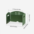 thumbnail image 7 of Yucurem Gas Stove Windproof Screen Foldable Camping Gas Stove Windshield Portable For Picnic Bbq ( Green 3pcs), 7 of 7