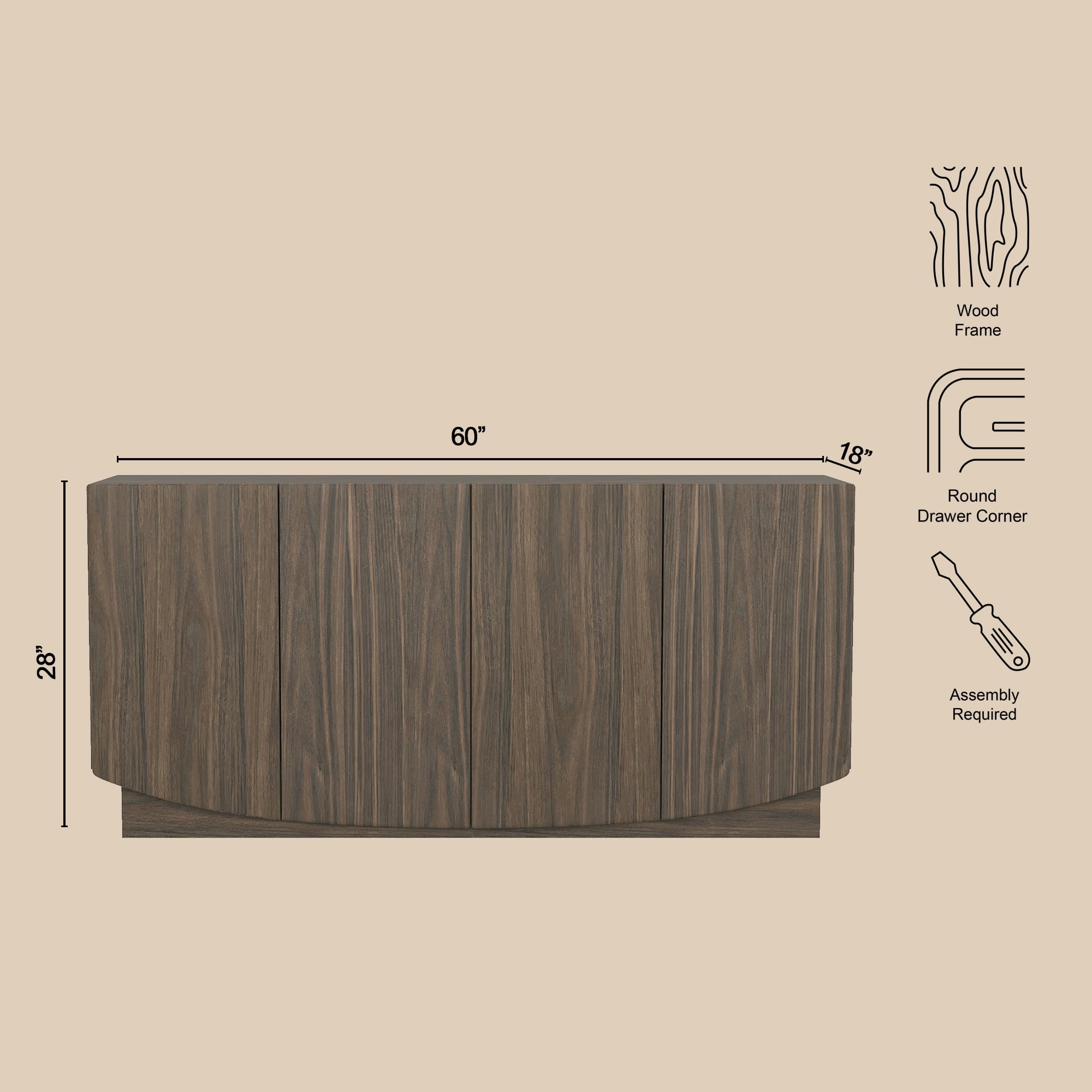 Sideboard Walnut