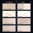 thumbnail image 6 of JUSTLET 6.5' x 10' Rectangular Patio Umbrellas, Outdoor Umbrella for Chair, Beige, 6 of 7