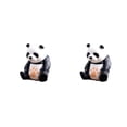 thumbnail image 4 of Juguete Panda Ounissouiy Adorno decorativo PVC pequeño Tipo 2, 4 of 6