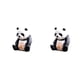 thumbnail image 4 of Bewildely Panda Toy Cake Adornos Aspecto exquisito Pantalla de diferencia de alta Adorno decorativo llamativo Tipo 1 Tipo 1 2piezas Bewildely CBP205411, 4 of 5