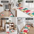 thumbnail image 5 of Pioneer Flower Floral Print Pattern Kitchen Rugs Sets Of 3,Kitchen Runner Rugs Non Skid Washable,Decorative Kitchen Floor Mats for Kitchen,Sink,Laundry,17X30 Inch + 17X47 Inch + 17X59 Inch, 5 of 6