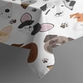 thumbnail image 3 of Dachshund Dog Boston Terrier Dog Rectangle Tablecloth 60"x84",Waterproof Polyester Rectangle Table Cloth, Wipeable Spillproof Polyester Tablecloth for Dining, Camping, Indoor and Outdoor, 3 of 5