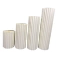thumbnail image 4 of Soportes cilíndricos con pedestal, soportes plegables para pasteles, pilares de exhibición para mostrador. 4 piezas de 20 40 60 y 80 cm, 4 of 9