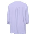 thumbnail image 4 of Women Fashion Versatile Loose Casual Regular Top plus Size Tops for Women Fall Tops Size Small plus Size Casual Tee Dressy Tops for Women Tunic Length Tops for Women Shirt 3x Tops for Women plus Size, 4 of 4