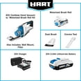 HART 20Volt Cordless Hand Vacuum Kit with MultiSurface Motorized