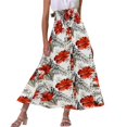 thumbnail image 2 of WILLBEST Regalos Para Mujer Vestido Reversible De Línea A Para Mujer, Falda Holgada Con Estampado Informal De Primavera Y Verano, De Moda, Versátil, 2 of 3