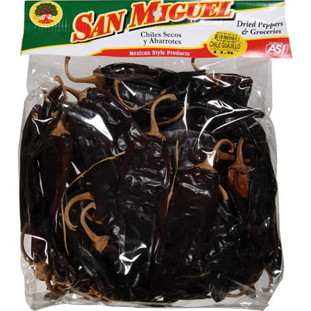 San Miguel Chiles Secos y Abarrotes Chile Guajillo, 16 oz ...