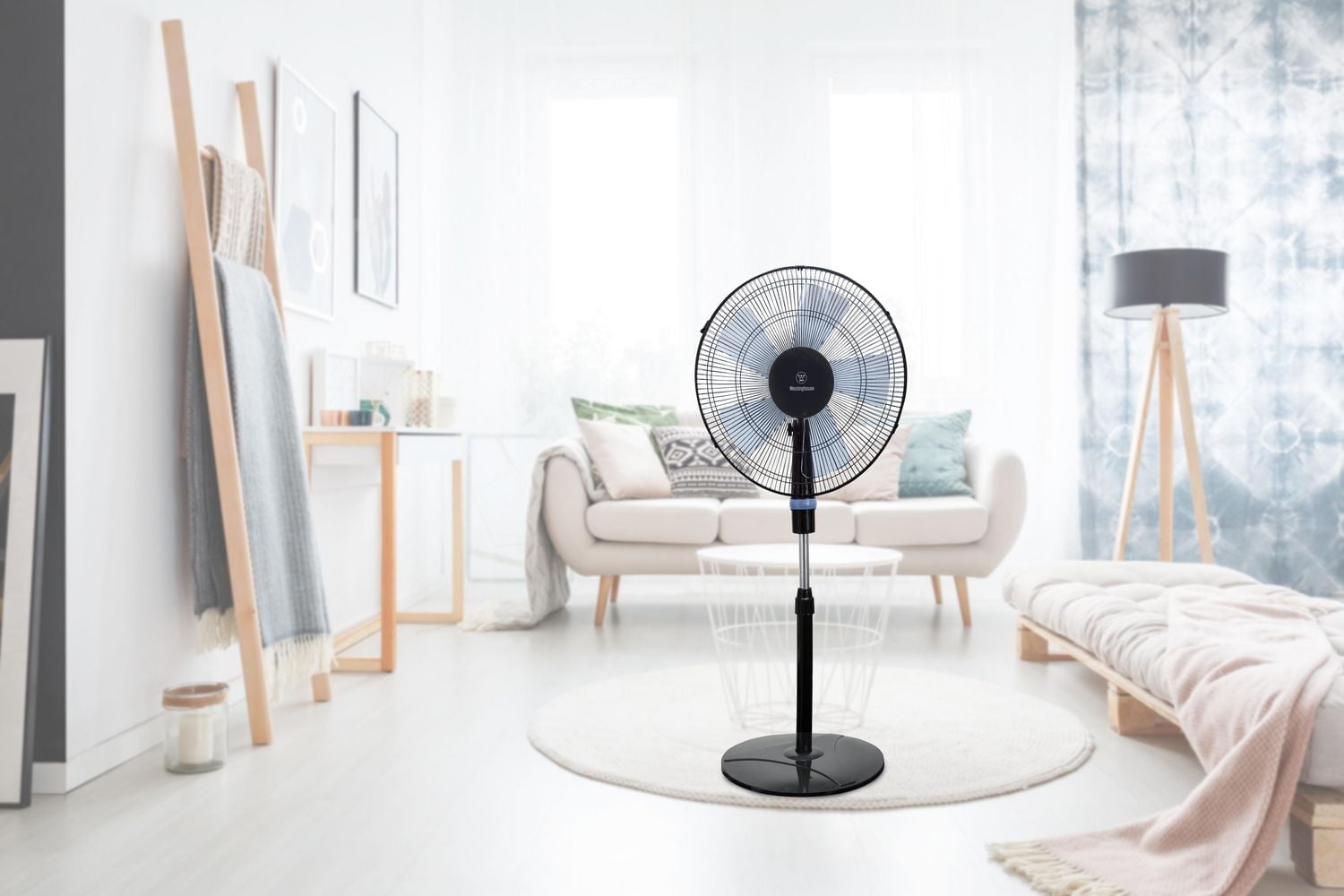 Ventilateur sur pied Westinghouse 16" (bleu)