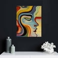 thumbnail image 5 of Nawypu  Passionate Moment Abstract Multi Piece Canvas -  Canvas Abstract Wall Decor - Black and Olive Contemporary Abstract Painting - Abstract Wall art for Living room, 5 of 5